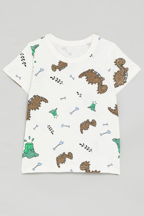 All-over-print tee - white
