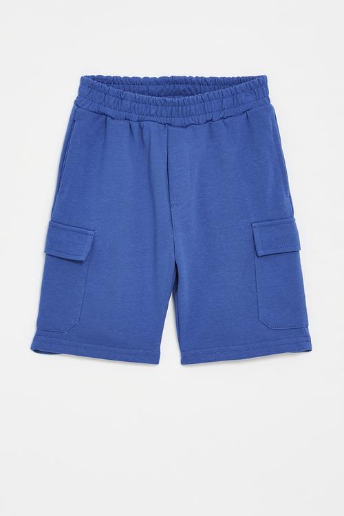 Cargo shorts - royal blue