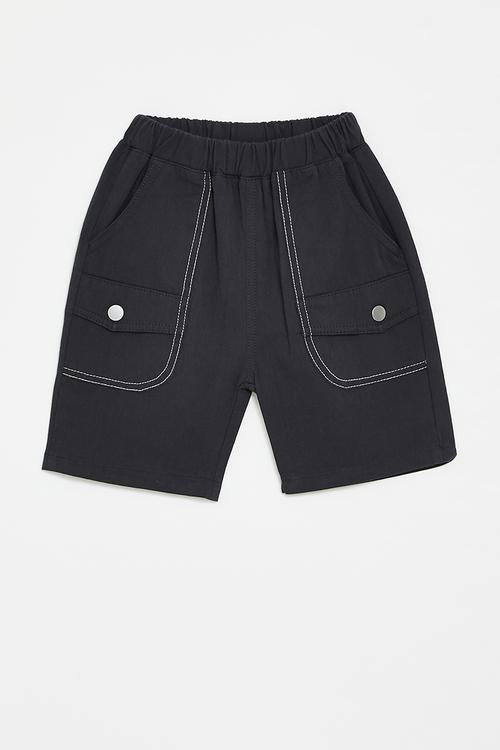 Pocket detail shorts - navy