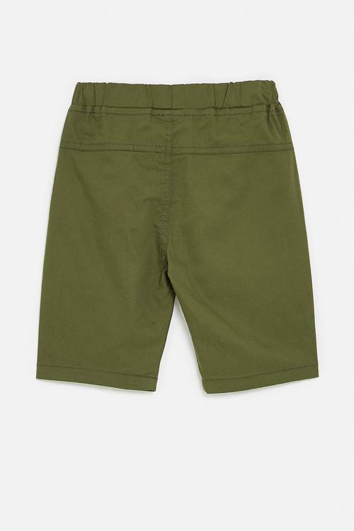 Woven shorts - dark green
