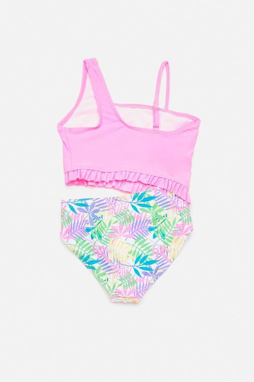 Swimsuit & cover up set - pink/floral