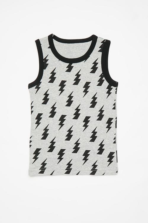 3 Pack printed vests - multi