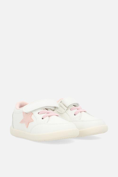 Lace up sneakers - white