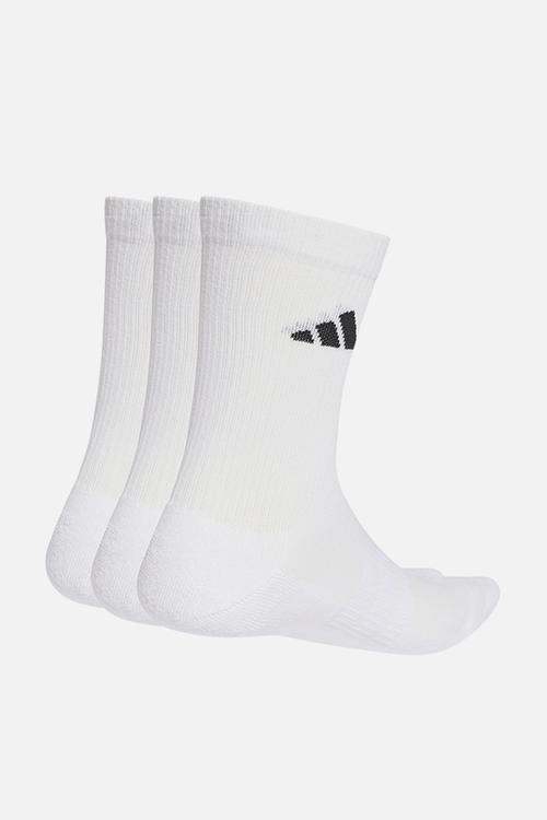 CUSHIONED SPORTSWEAR CREW SOCKS 3  PACK - White/black