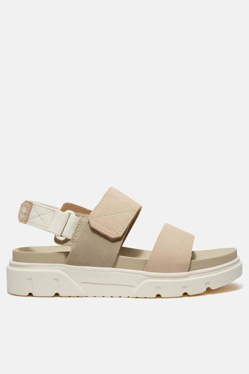 Greyfield sandal backstrap sandal - light beige suede