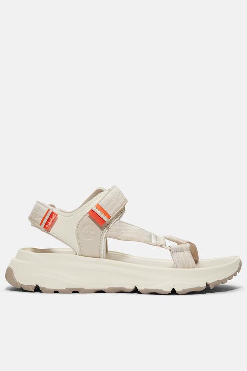 Motion dune backstrap sandal - white webbing