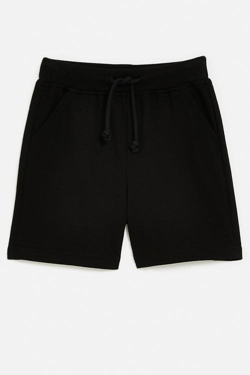Plain shorts - black