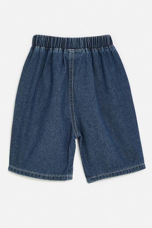 Denim shorts - navy denim