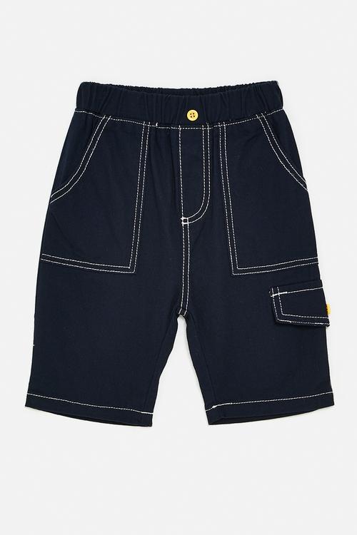 Pocket detail shorts - navy