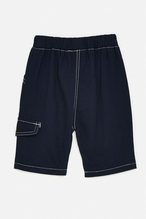 Pocket detail shorts - navy