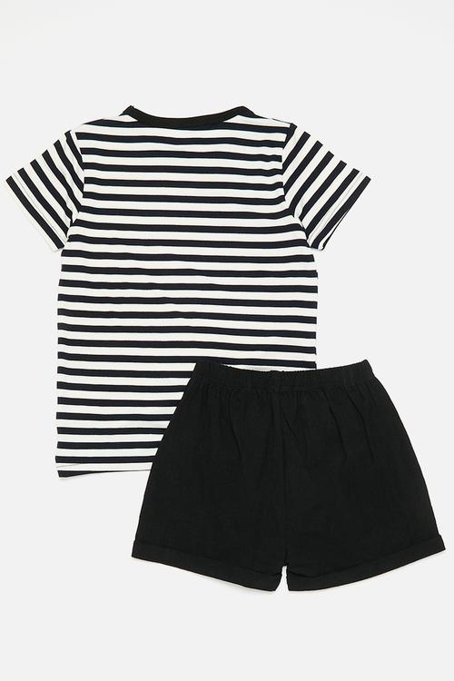Tee and shorts set - multi