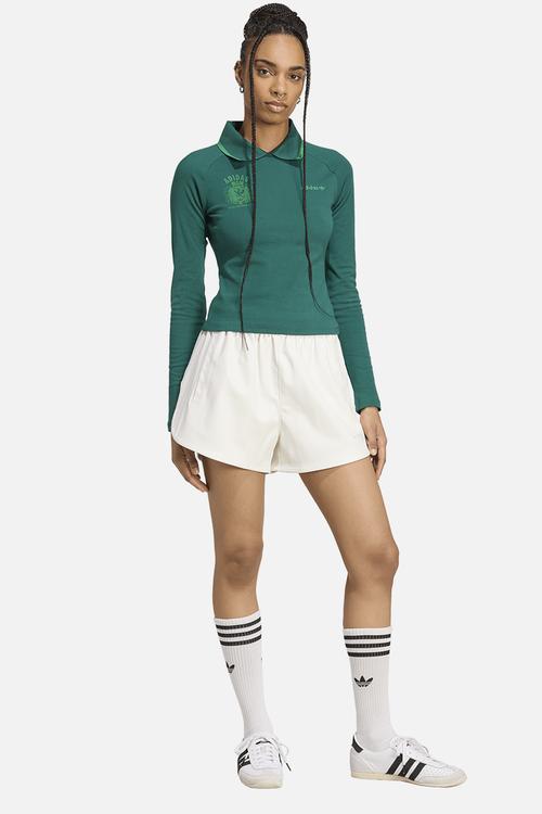 Pleather Shorts - White