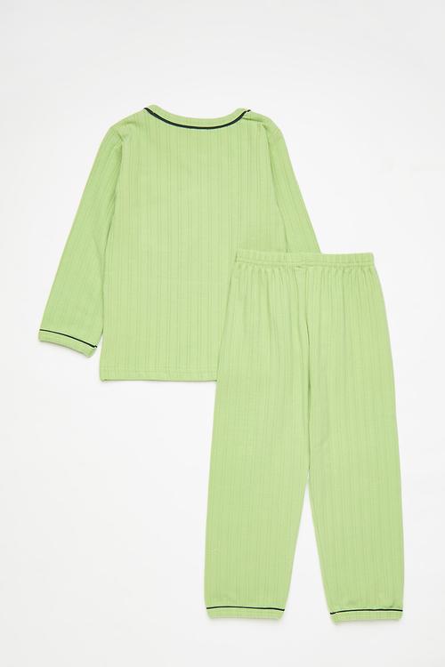 Plain pj set - apple