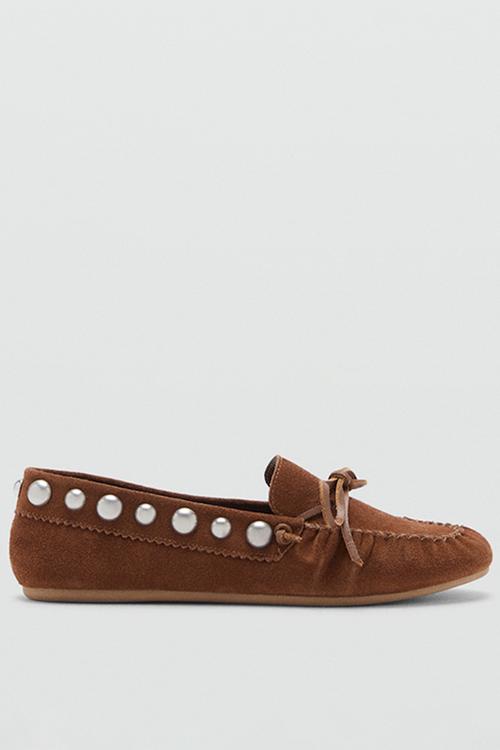 Fiorito suede loafer - medium brown