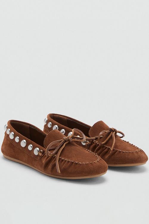 Fiorito suede loafer - medium brown
