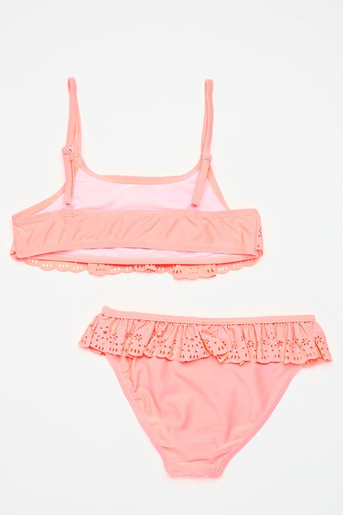 2 Piece bikini set - dark peach