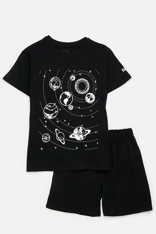 Nasa pj set - black