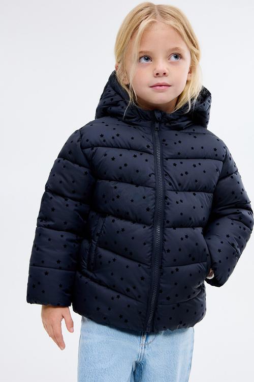 Puffer coat carry - navy