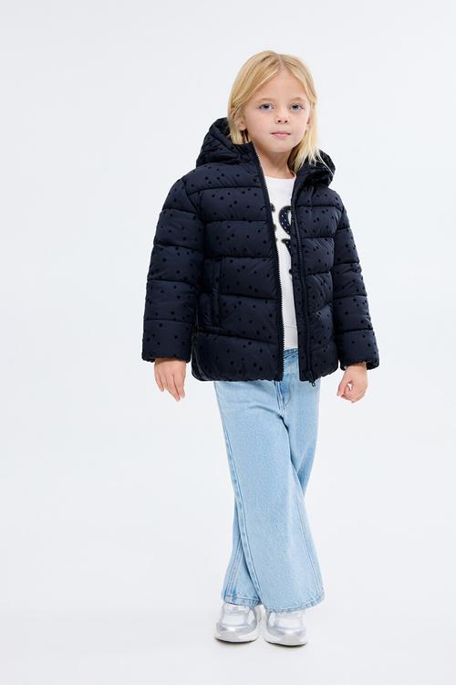 Puffer coat carry - navy
