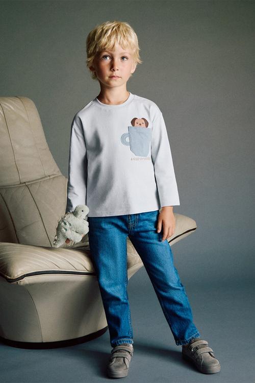 T-shirt anicup - light pastel blue