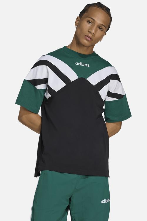 Cutline tee black/green