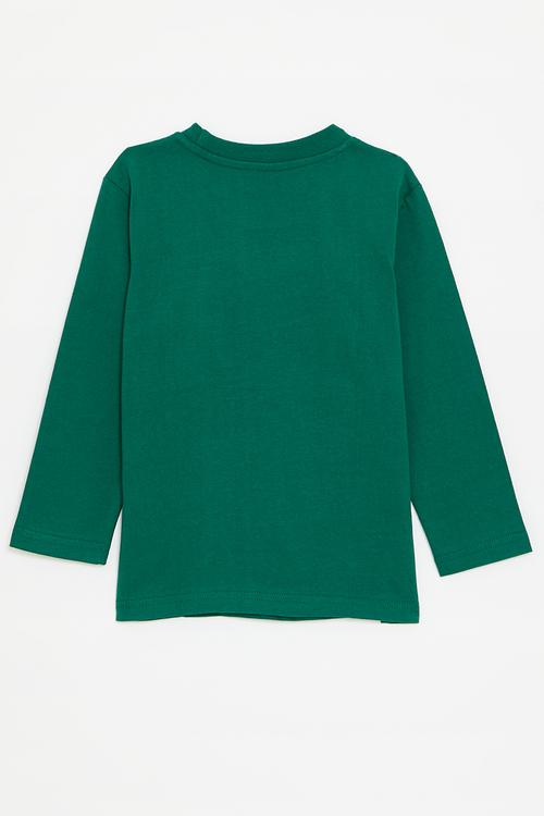 Printed t-shirt - emerald/dino