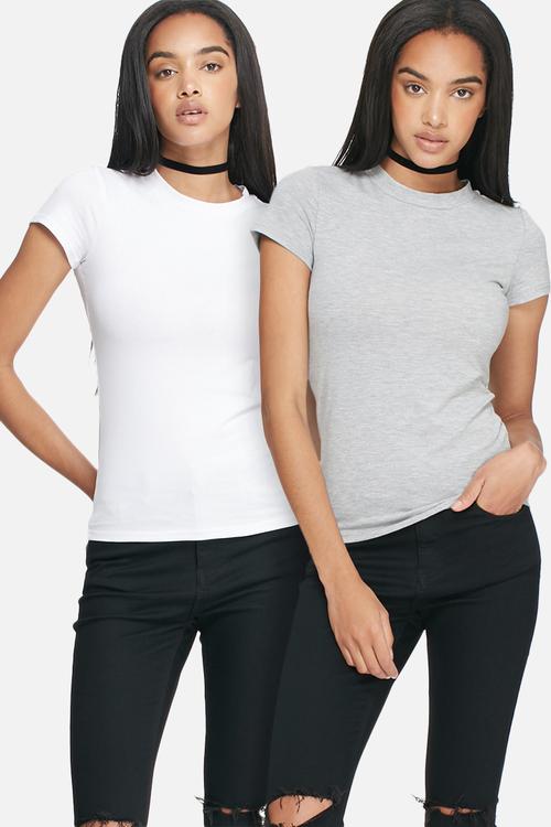 Crew neck tee - 2 pack