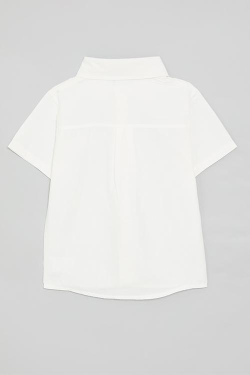 Plain shirt - white