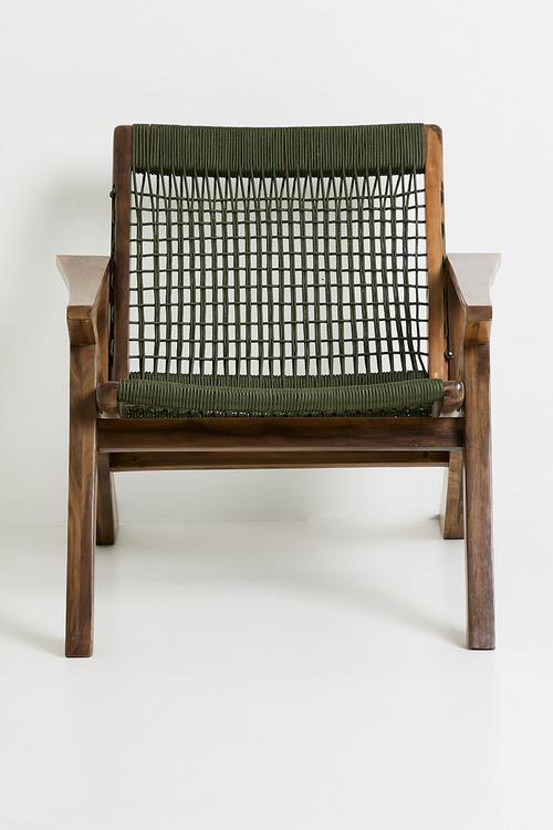 Zuri Occasional Chair - Natural & Olive
