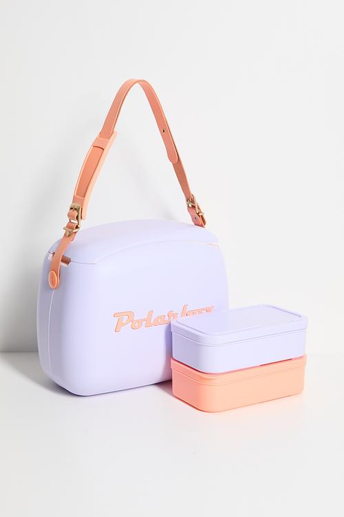 Polarbox W/Strap & 2 Lunch Purple 6L/2