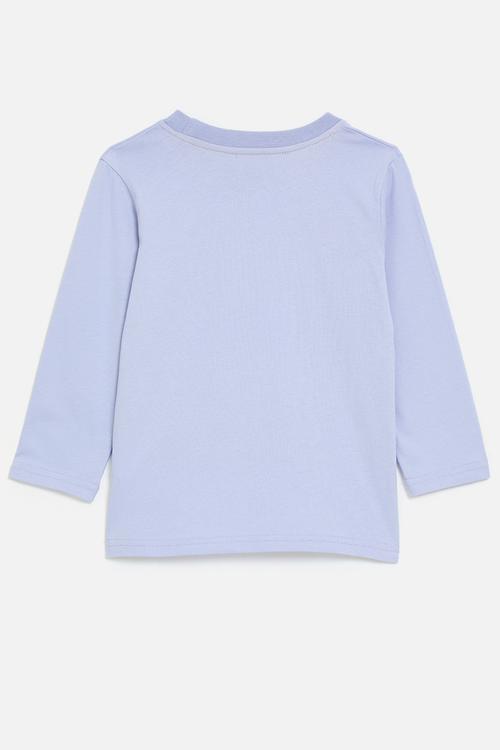 Croc graphic tee - pastel purple