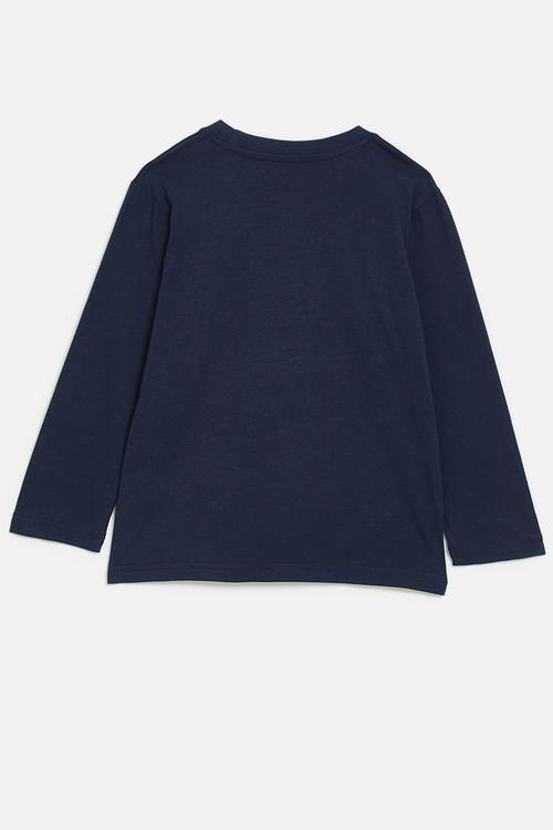 Tow truck graphic tee - navy