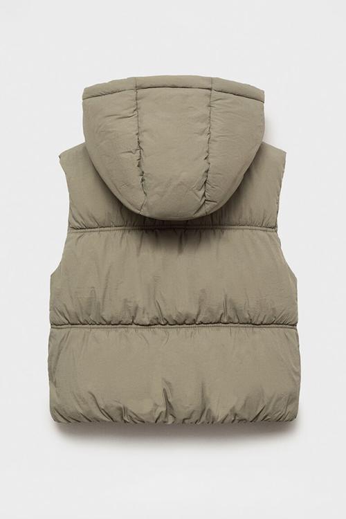 Outer vest luisa - beige & khaki