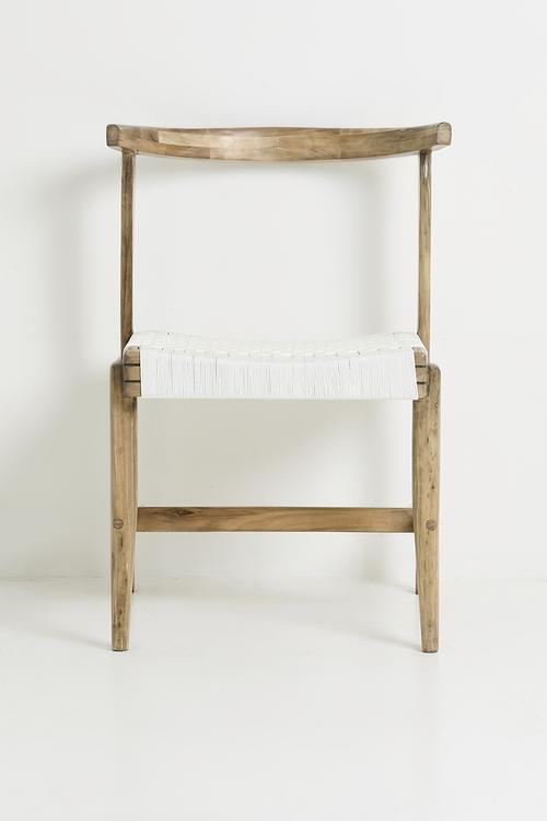 Amani Dining Chair - Natural & White