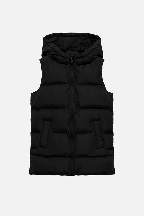 Outer vest lina - black