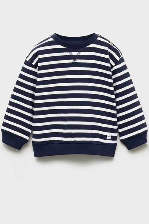 Sweatshirt hello - navy