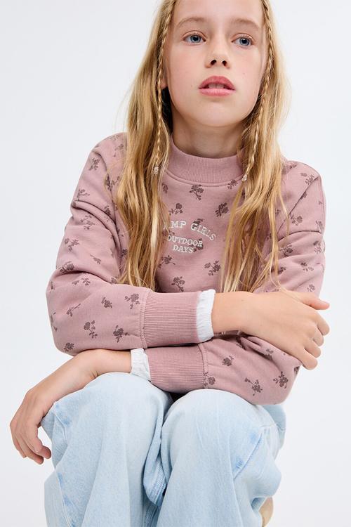 Sweatshirt CAMP - Pink