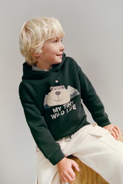 Sweatshirt LIFE - Dark Green