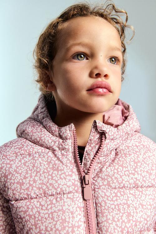 Puffer coat june - pink