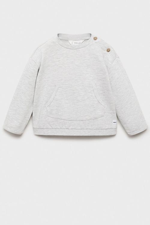 Sweatshirt reimss - light pastel gray