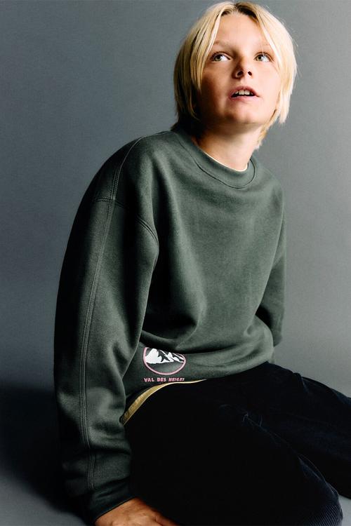 Sweatshirt CLUBVAL - Medium Green