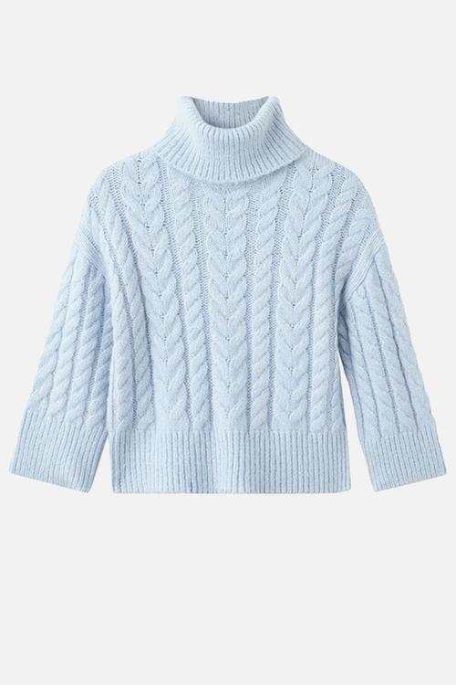 Sweater ASPEN - Light Pastel Blue