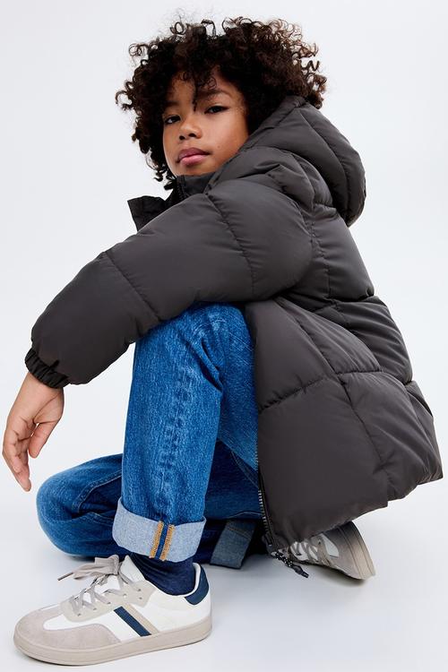 Puffer coat america - charcoal