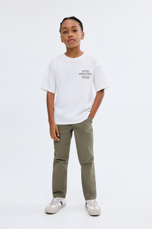 Trousers franky - khaki