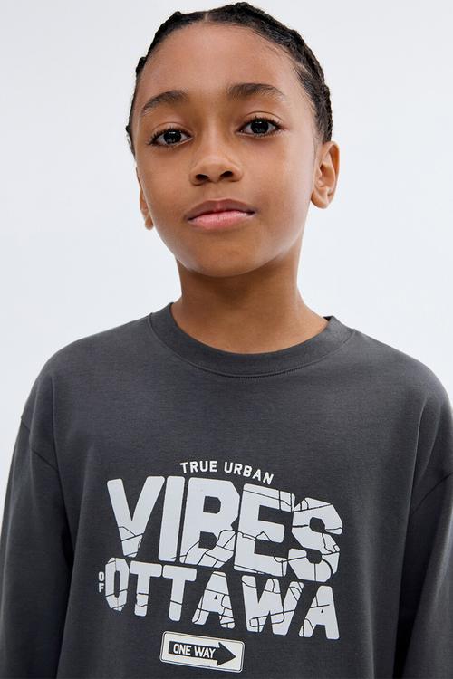 T-shirt utah1 - charcoal