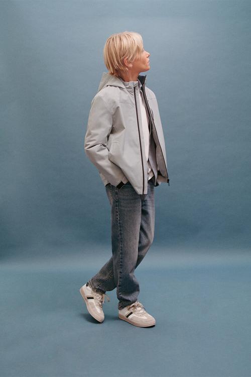 Puffer coat hank - gray