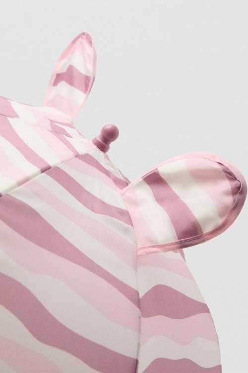 Umbrella stripes - light/pastel pink