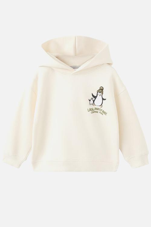 Sweatshirt PINGU - Light Beige