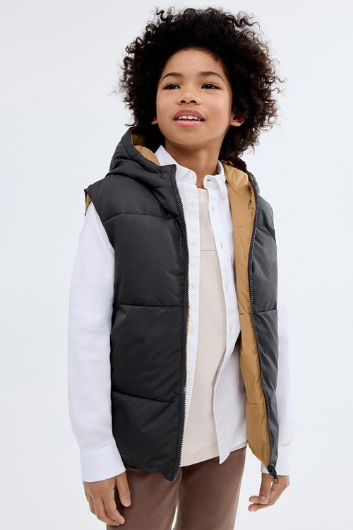 Outer vest gerard - charcoal