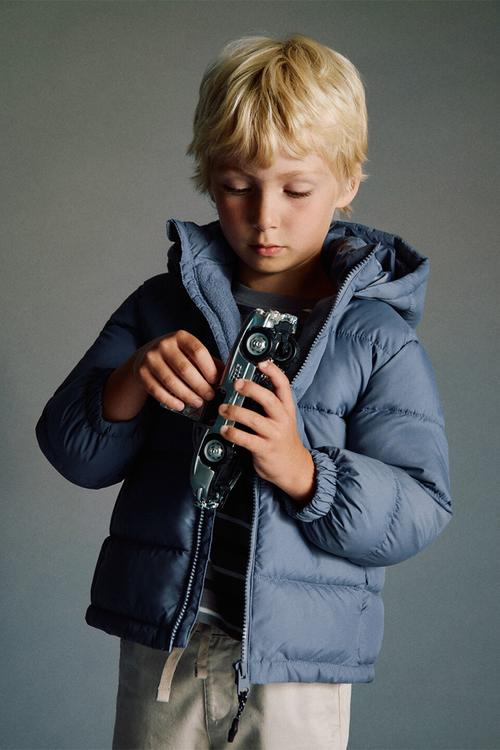 Puffer coat aldo - light/pastel blue